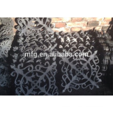 cast iron garden ornaments, fence ornaments iron decorative components for fence ,iron casting panel
